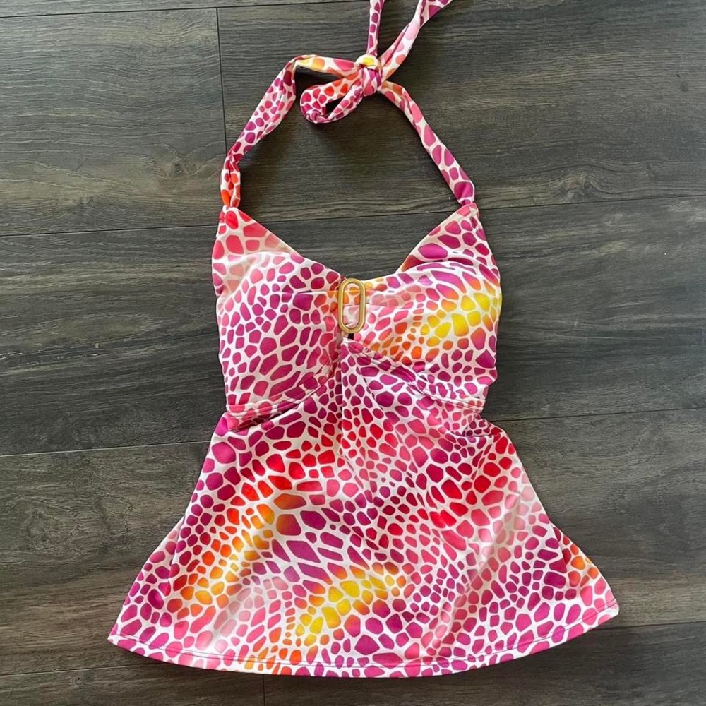 Y2K Cute & Funky Halter‎ Swim Top